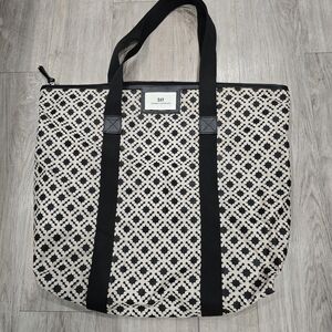 Day Birger et Mikkelsen Gweneth Tote Bag Weekender Black White